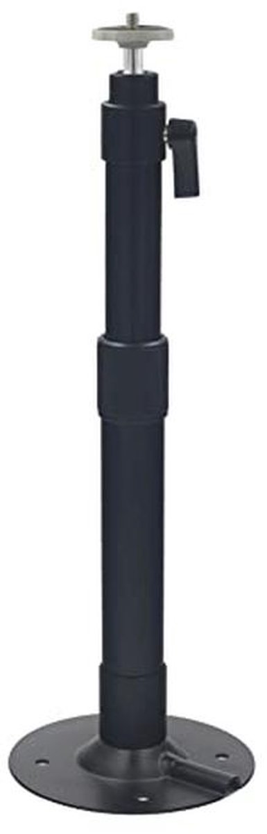 Verstelbare projector plafondbeugel 37-60 cm – Zwart