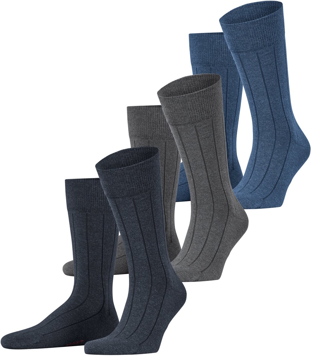 Esprit Christmas 3-Pack Heren Sokken - Multicolour - Maat 40-46