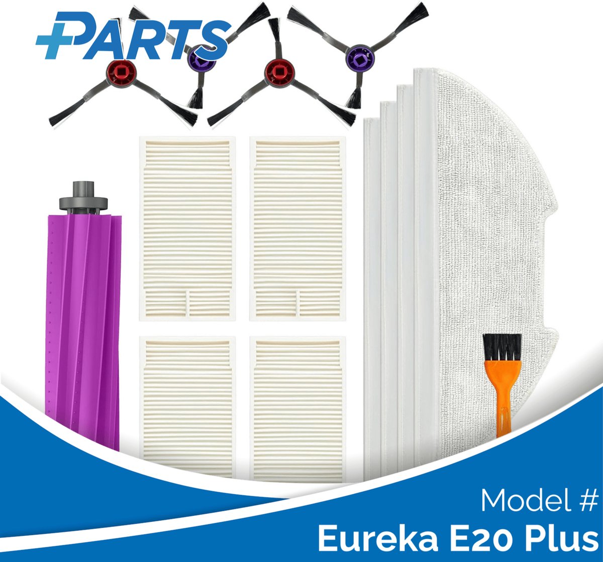 Eureka E20 Plus Onderhoudsset (Plus.Parts® alternatief voor R056)