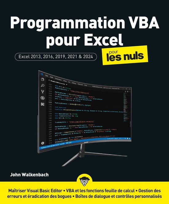 Informatique pour les nuls - Programmation VBA pour Excel 20 ... - cover