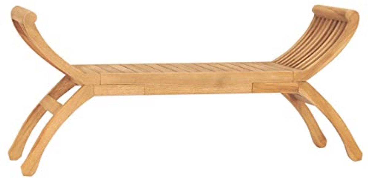 Tuinbank 126 cm van duurzaam teak hout