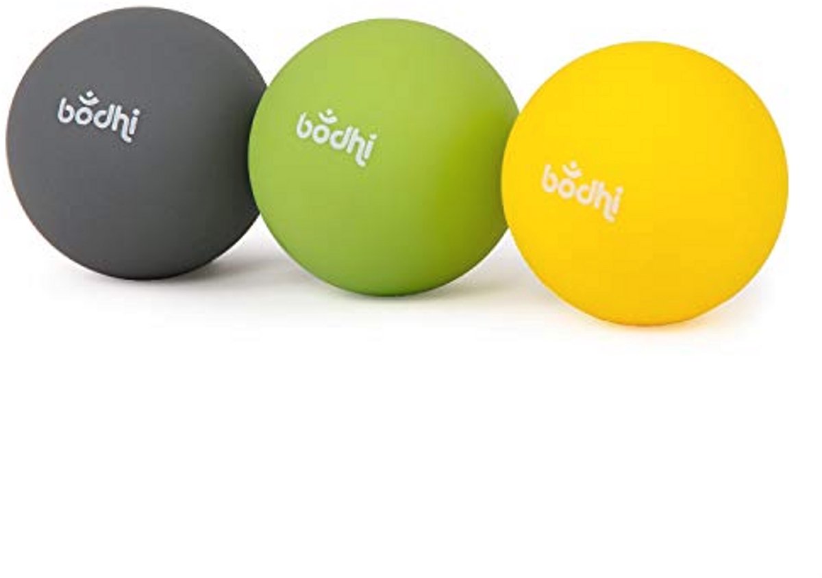 Set van 3 Massageballen voor Zelfmassage - Triggerpoint en Fasciamassage