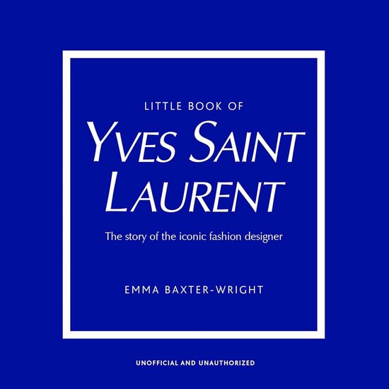 Little Book of Yves Saint Laurent - cover