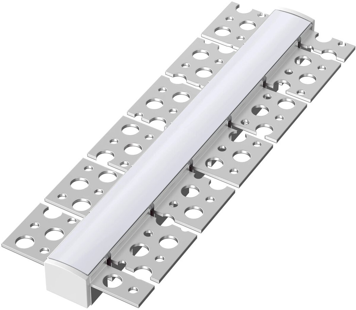 2 meter Flex - led profiel - Stucprofiel - Profiel voor led strips - Aluminium