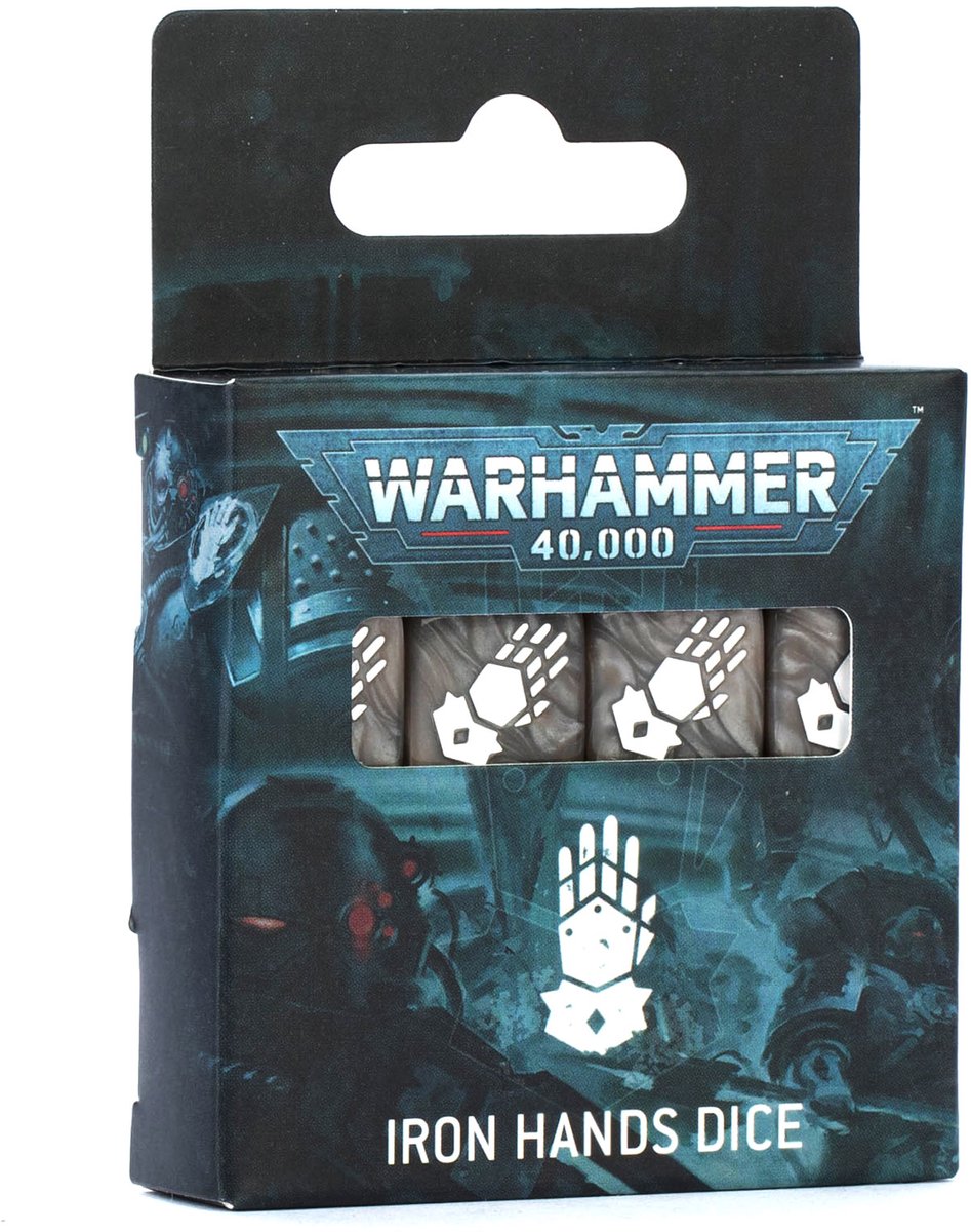 Iron Hands Dice Set