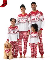 Coördinerende Kerstpyjama's voor het Hele Gezin - Lange Mouwen