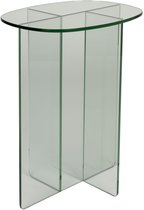 Zuiver Linea Bijzettafel 30x40 cm Glas Transparant - Transparant