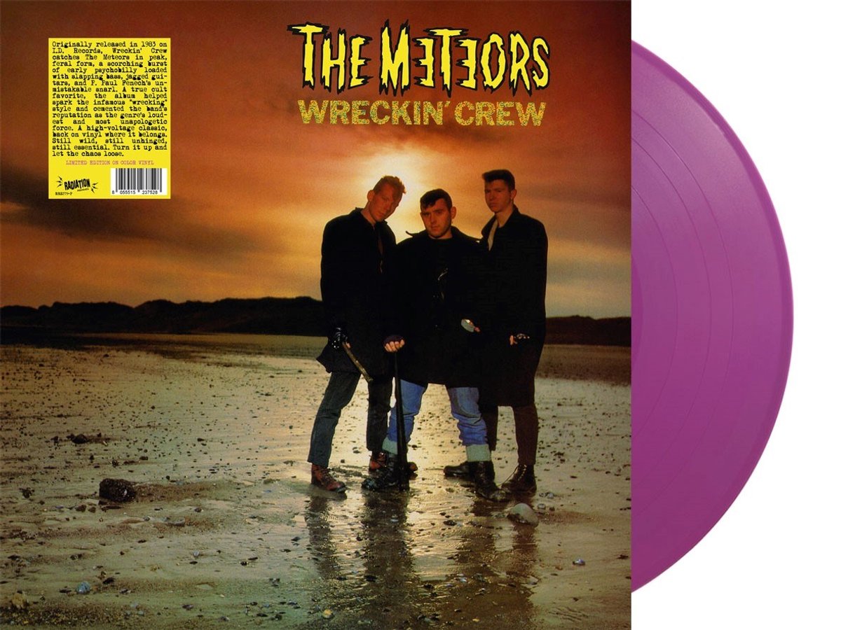 The Meteors - Wreckin' Crew (LP) (Coloured Vinyl)