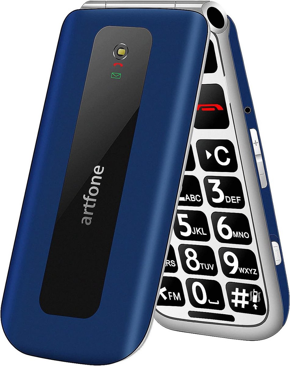 Eenvoudige Mobiele Telefoon met Groot Display voor Senioren