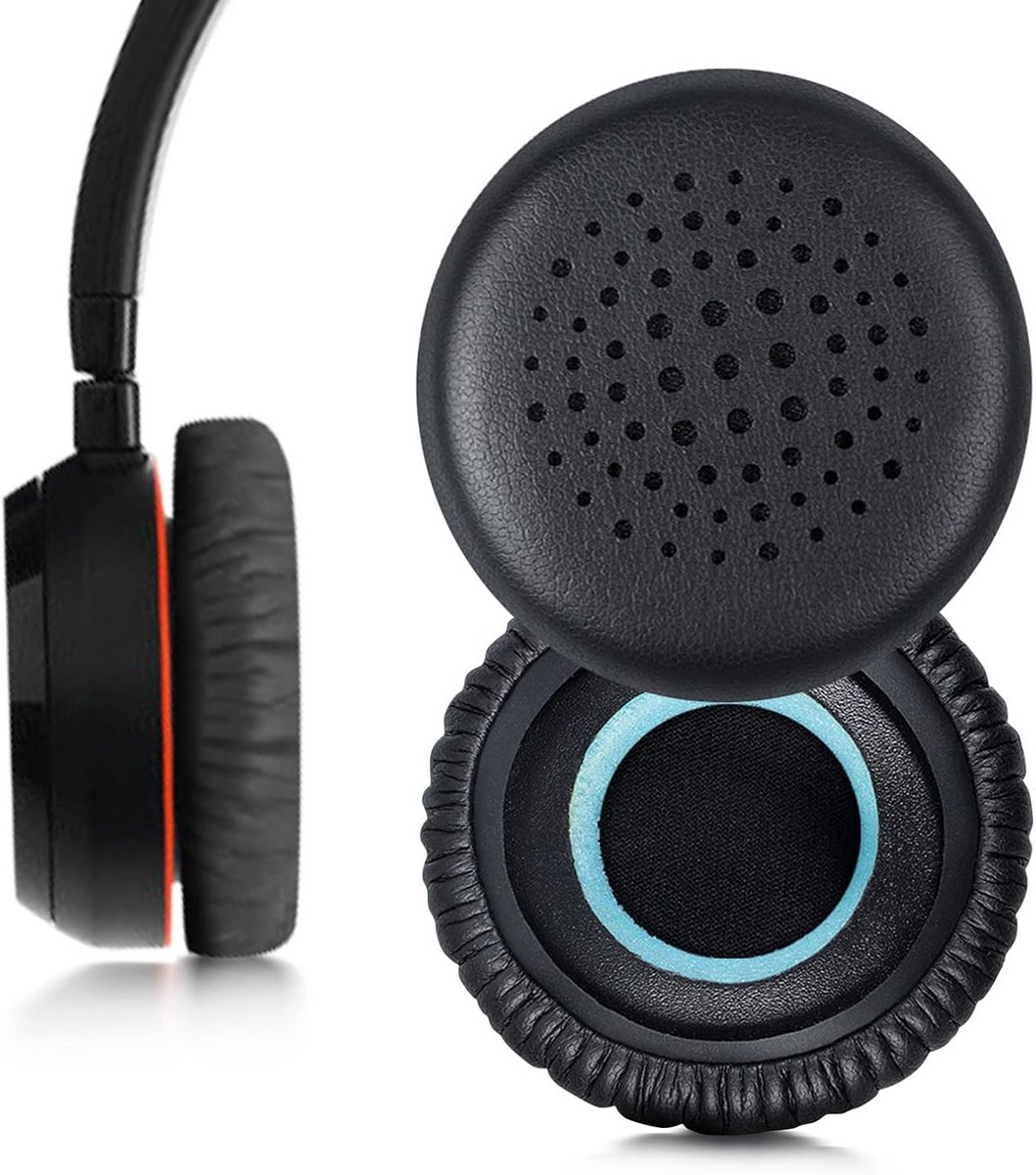 Vervangende oordopjes voor Jabra Evolve 20 30 40 65 hoofdtelefoons - zwart