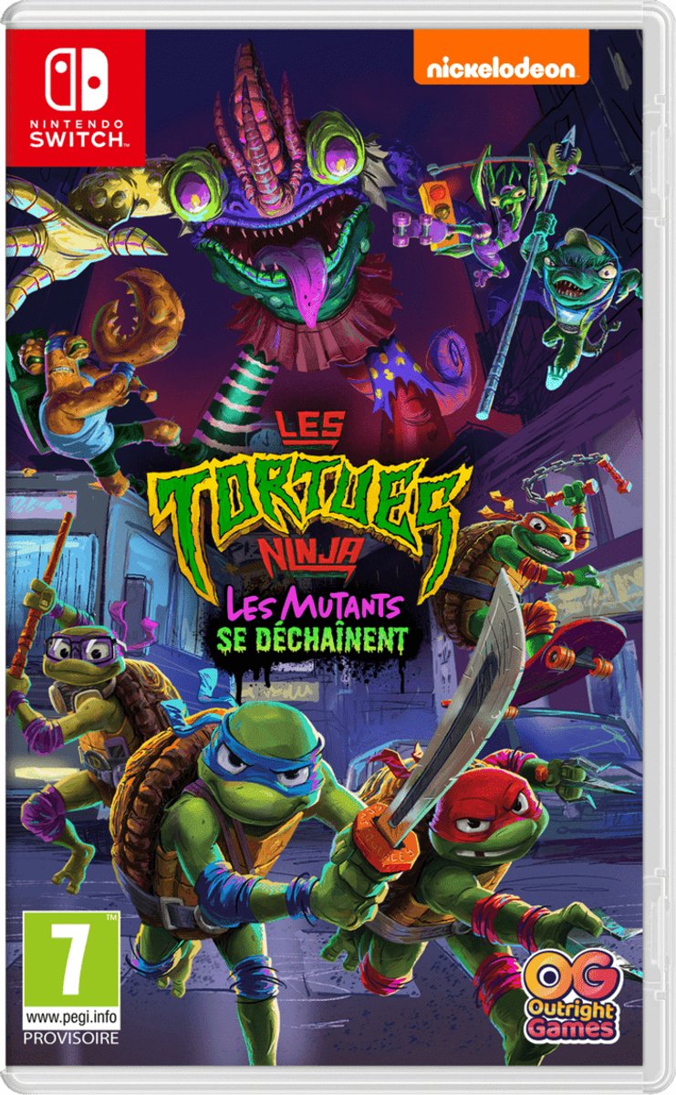Les Tortues Ninja Les Mutants se Déchaînent Nintendo SWITCH