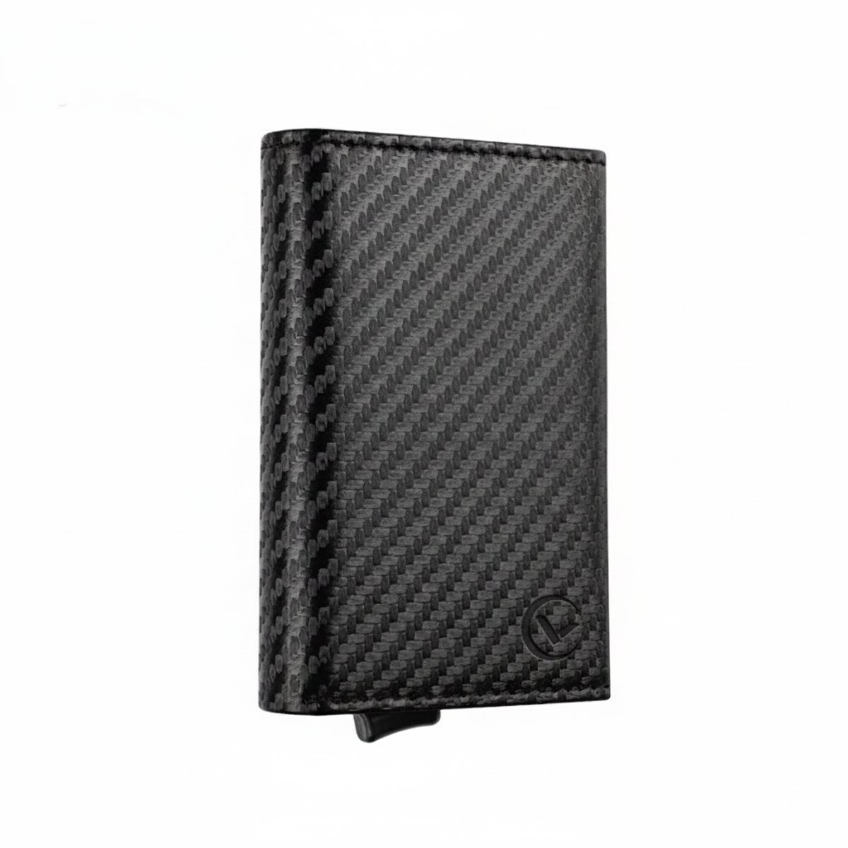VEXON Polar - Wallet Pro - Portefeuille Heren met Pasjeshouder - Kleine Portemonnee Dames - RFID Card Holder Geldvak / Muntvak - Pasjeshouder - Kaarthouder - Met Rits - 10 Pasjes Briefgeld en Muntgeld - RFID Creditcardhouder - Uitschuifbaar - Carbon