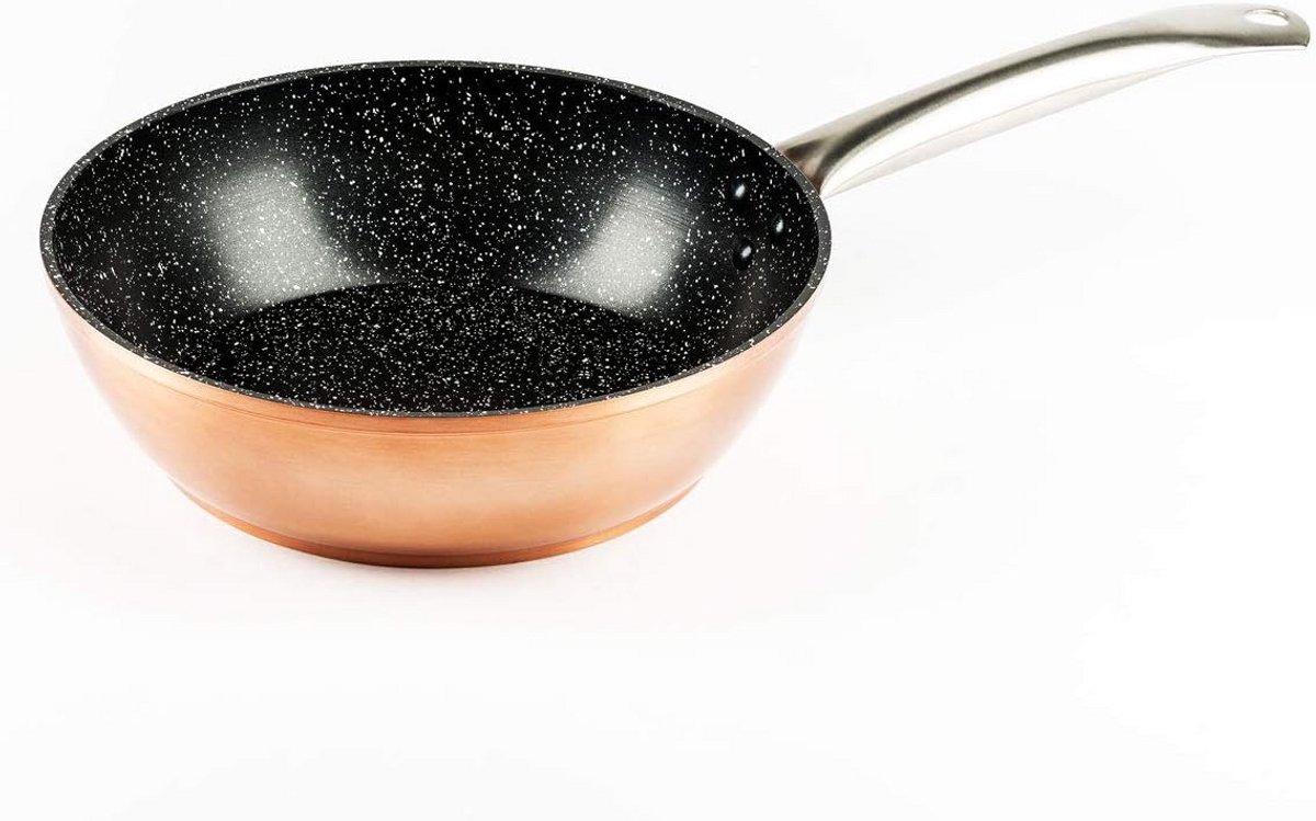 Gegoten aluminium braadpan 28 cm - geschikt voor inductie