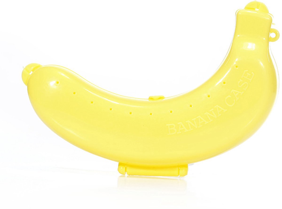 Bananendoos - Bananenbox - Bananen Bewaardoos - Eenvoudig Schoonmaken - Optimale Bescherming - Universele Pasvorm