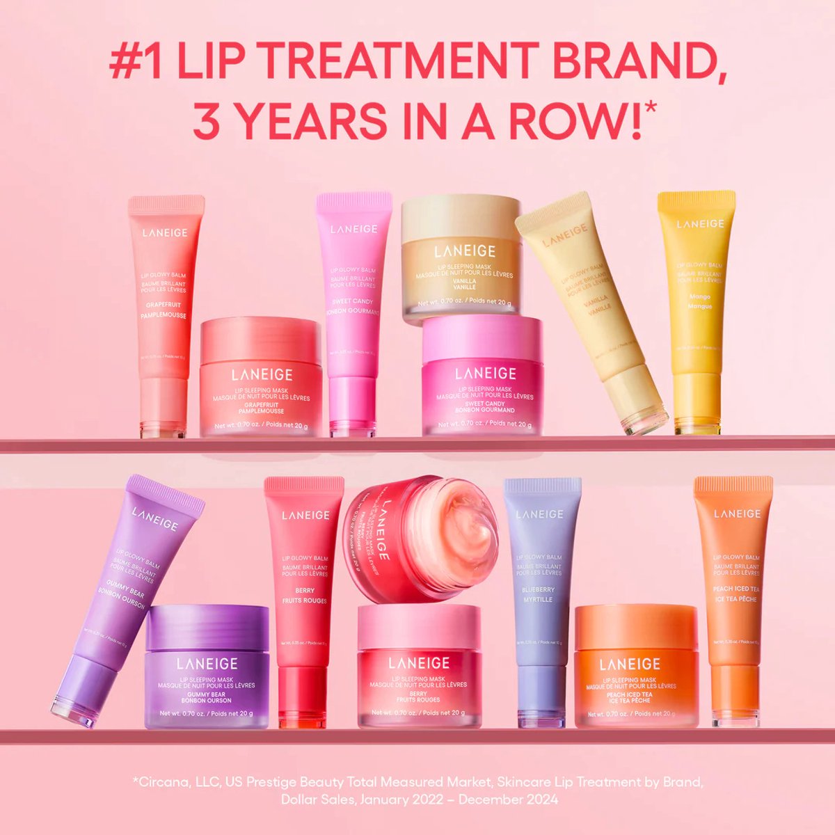 Laneige - Lip Sleeping Mask - Peach Iced Tea - 20g — cadeau in Verzorging - foto 8