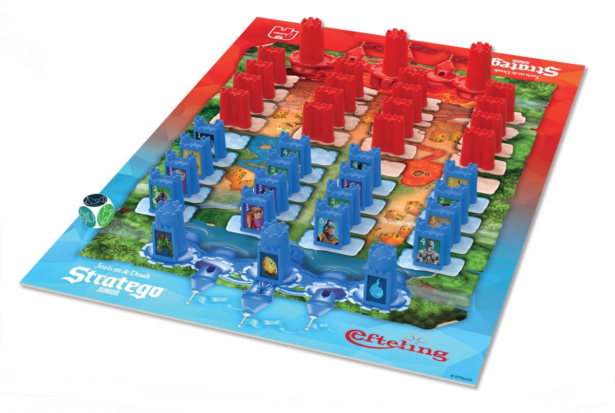 Jumbo - Stratego Junior Efteling Joris en de Draak - Bordspel vanaf 4 jaar - 2 spelers — afbeelding 8
