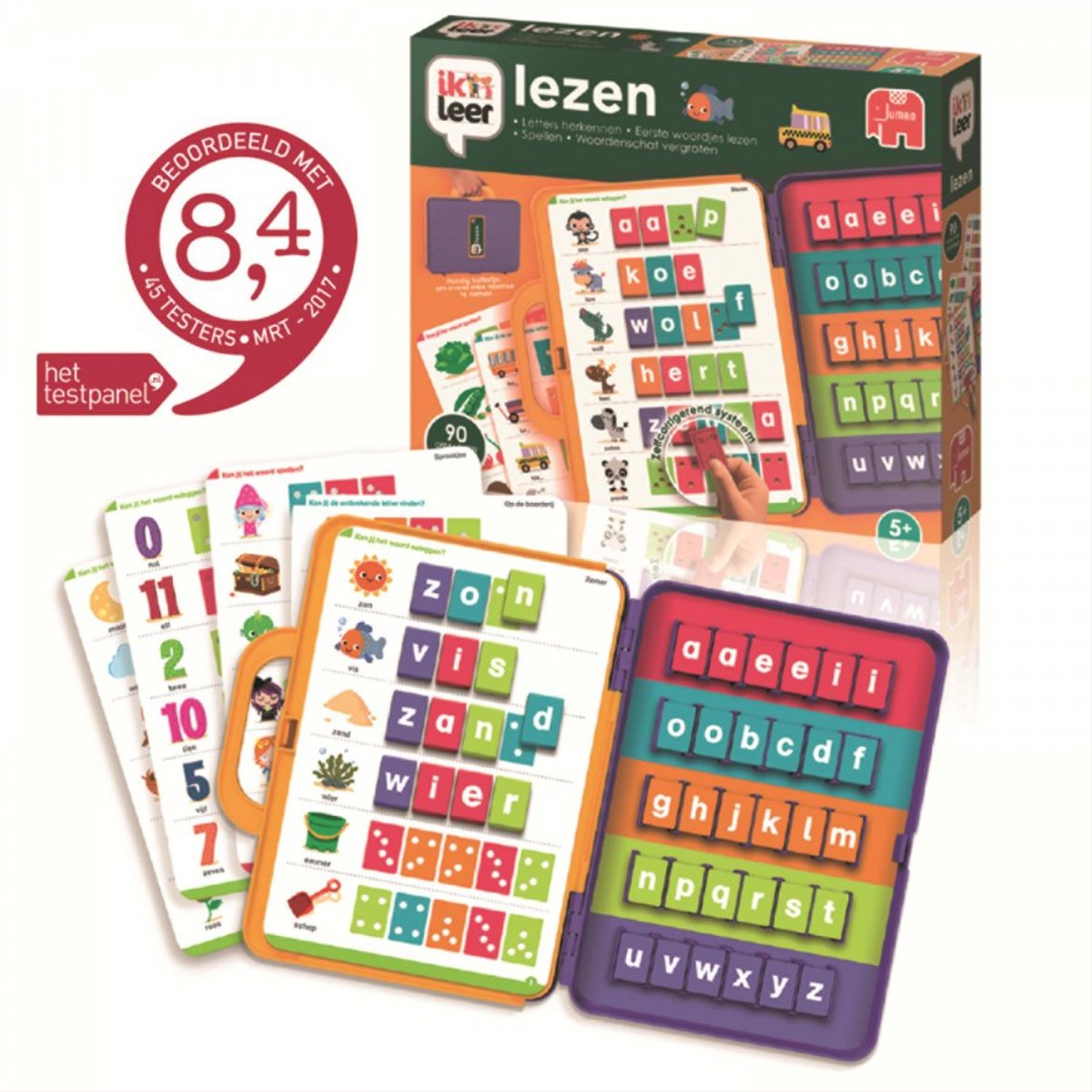 Jumbo - Ik Leer - Lezen - Educatief Spel - Vanaf 5 jaar - Koffer voor onderweg — afbeelding 8