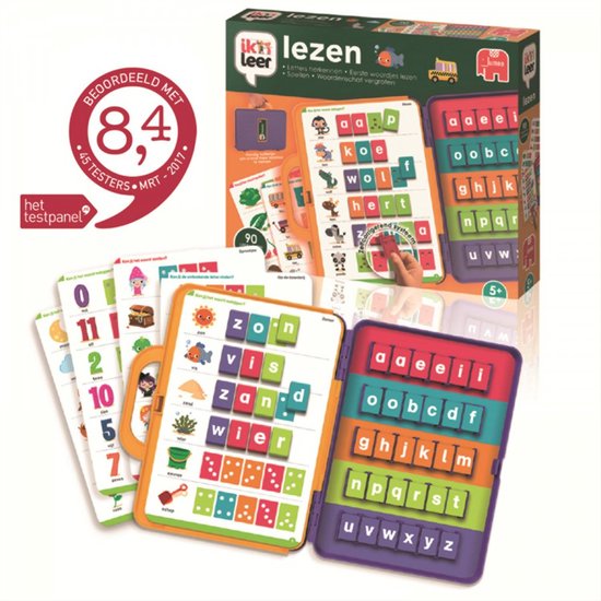 Jumbo - Ik Leer - Lezen - Educatief Spel - Vanaf 5 jaar - Koffer voor onderweg