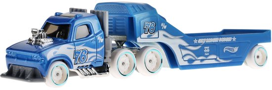 Hot Wheels Scania Rally Truck Transporter Speelgoed Vrachtwagen van Hot Wheels — afbeelding 4