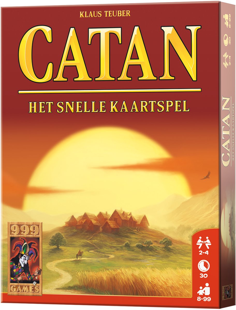 999 Games - Catan: Het Snelle Kaartspel - Vlot kaartspel voor 2-4 spelers, gebaseerd op Catan - Gezelschapsspel - Familiespel - Klein cadeautje — afbeelding 7