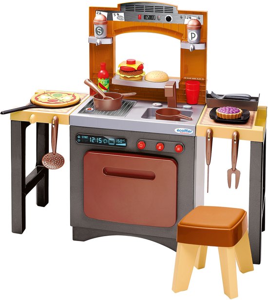 Ecoiffier Pizzeria 100% Chef Keuken + Restaurant + Accessoires van Ecoiffier — afbeelding 3