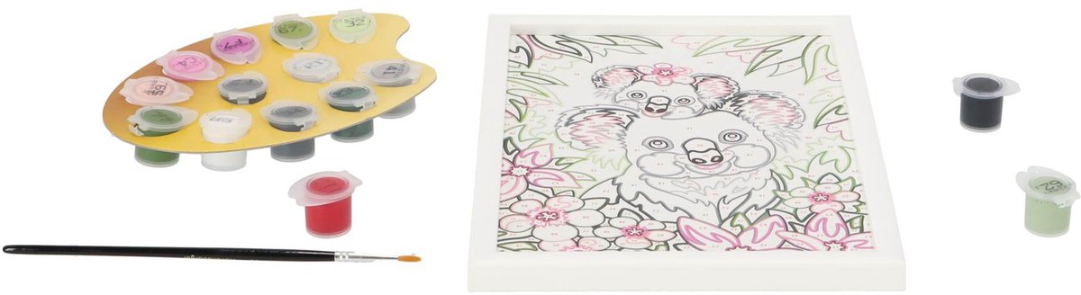 Ravensburger CreArt Koala Cuties - Schilderen op nummer voor kinderen — afbeelding 3