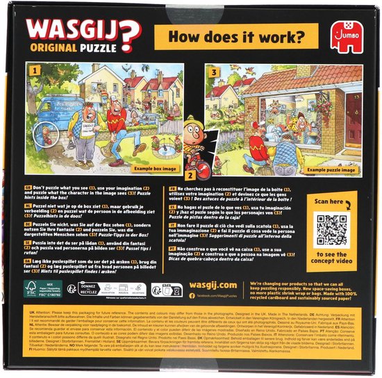 Wasgij Original - Disney - Mickey's Feestje! - 1000 stukjes - Legpuzzel - Puzzel