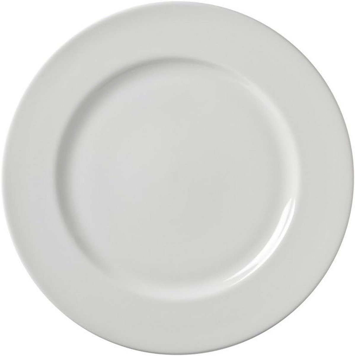 Z-Ware porseleinen dinerbord 26,5 cm, set van 6, wit