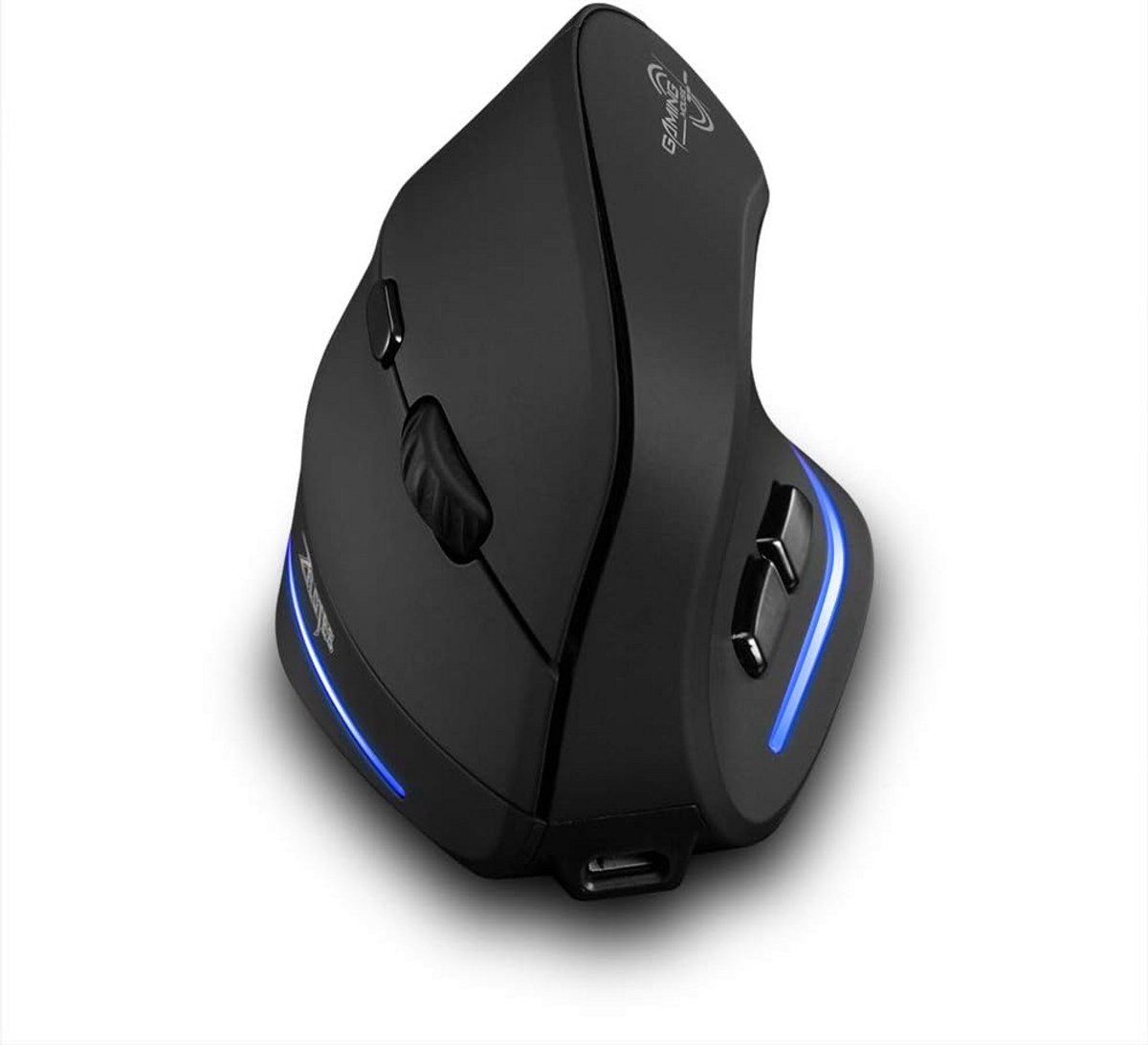 Ergonomische Draadloze Verticale Muis met 2400 DPI en 6 Knoppen voor PC en Laptop