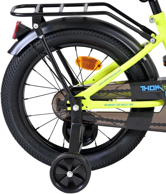 Volare Thombike Kinderfiets - Jongens - 16 inch - Blauw Geel van Volare — afbeelding 4