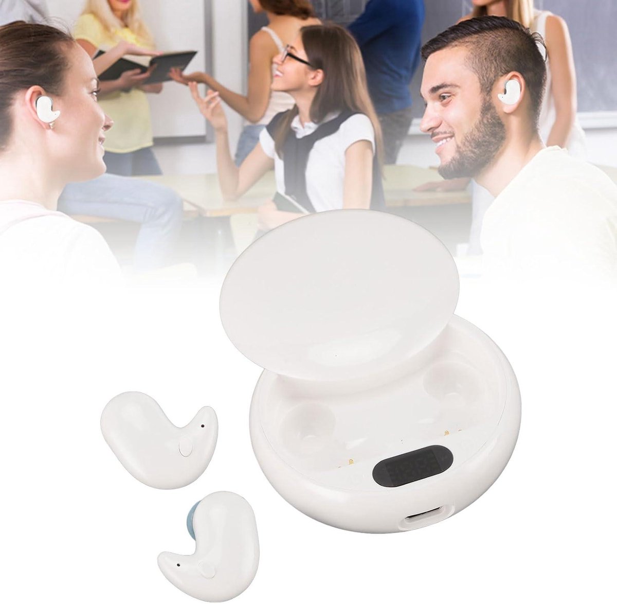 Taalvertaler Draadloze Oordopjes met Real-time Vertaling - afbeelding 2