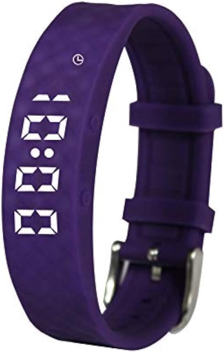 Tril-Horloge met 12 Alarmen: Stille Medicatieherinnering en Timer - Oplaadbaar Polshorloge