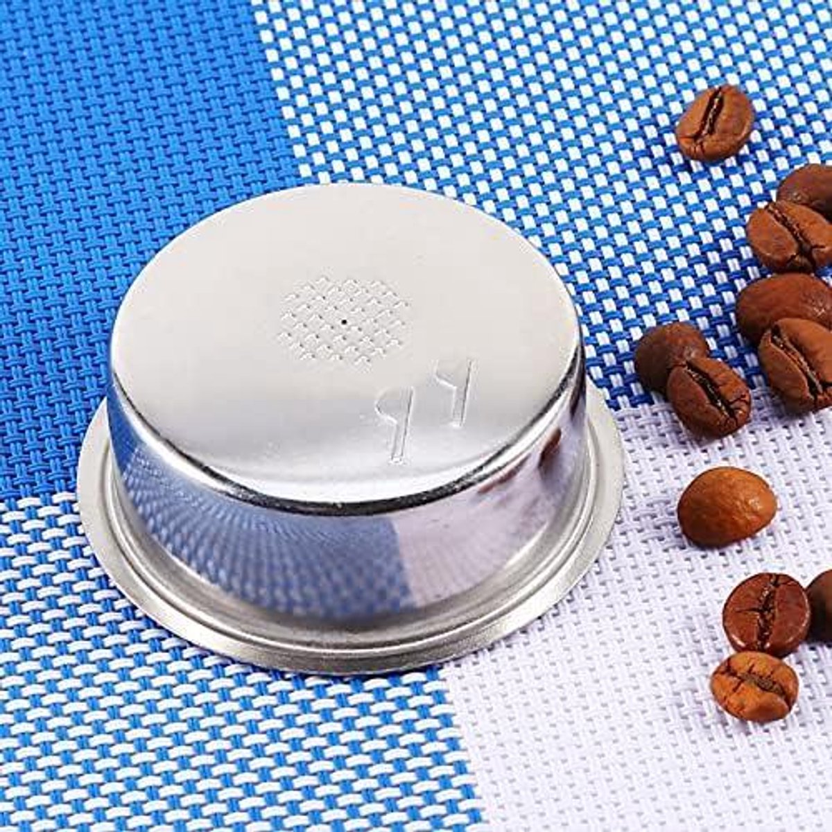 Koffiezetapparaat filter - Universeel - 2 kopjes - Geschikt voor 51 mm - Roestvrijstaal