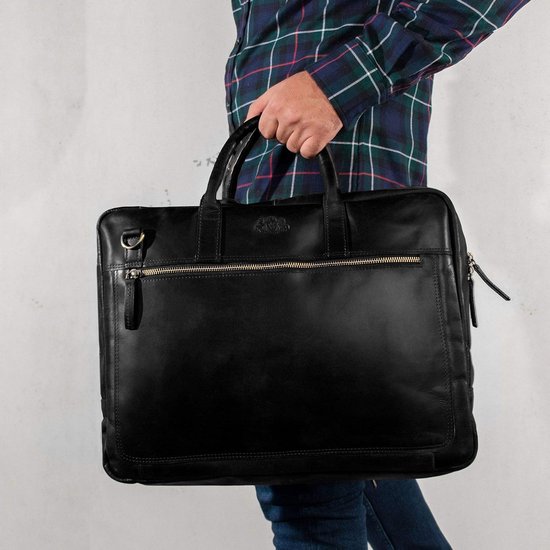 The Chesterfield Brand Ryan Laptopbag Large black