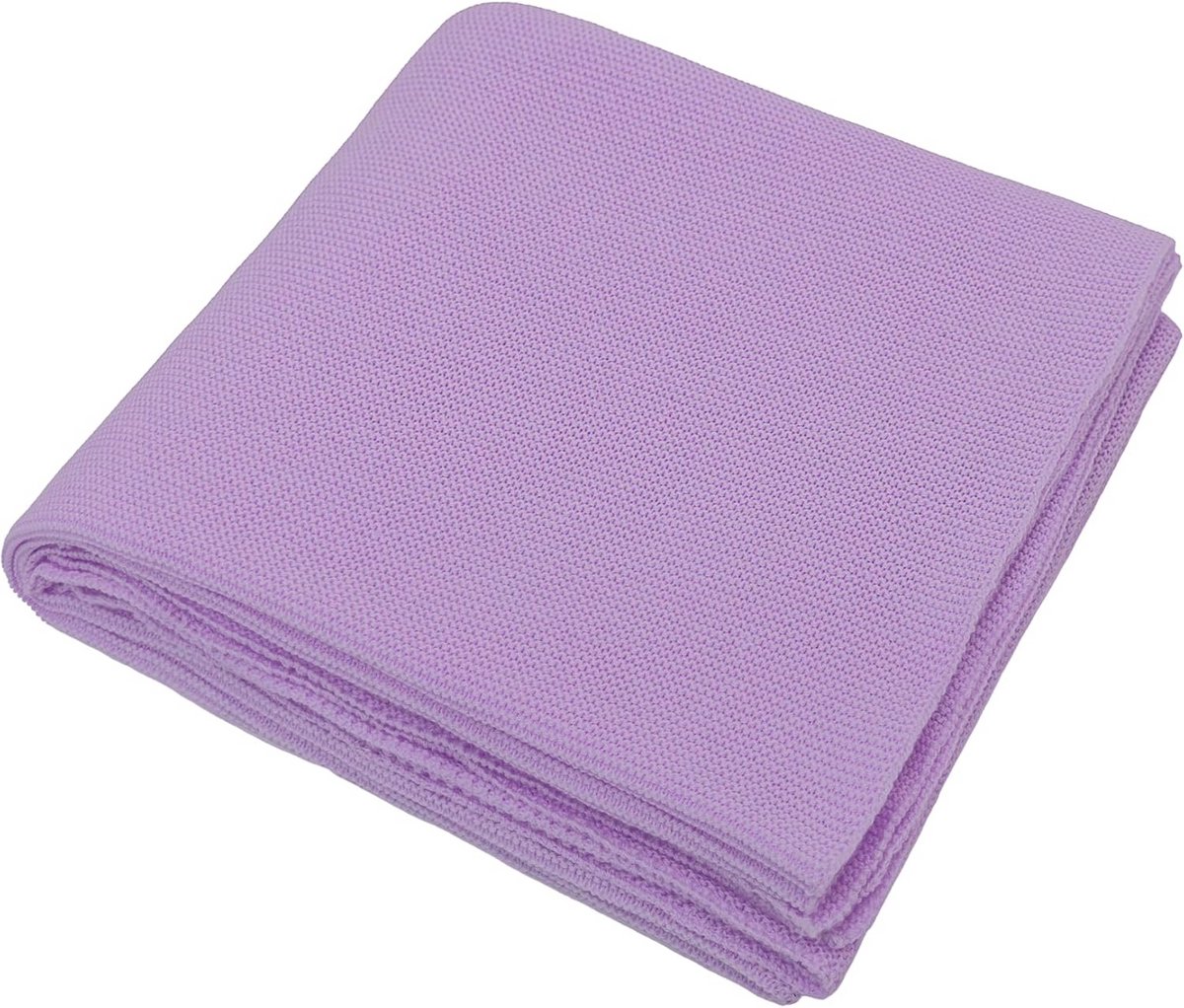 Katoenen Gebreide Wiegdeken 80x70 cm - Zachte Inbakerdeken voor Pasgeborenen en Peuters
