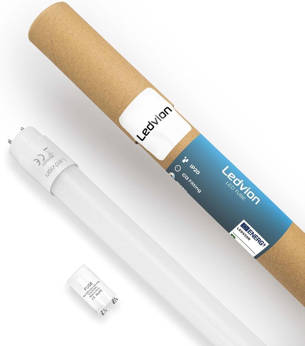 LED TL Buis 60CM 7W 4000K 1120 Lumen voor Plafondverlichting
