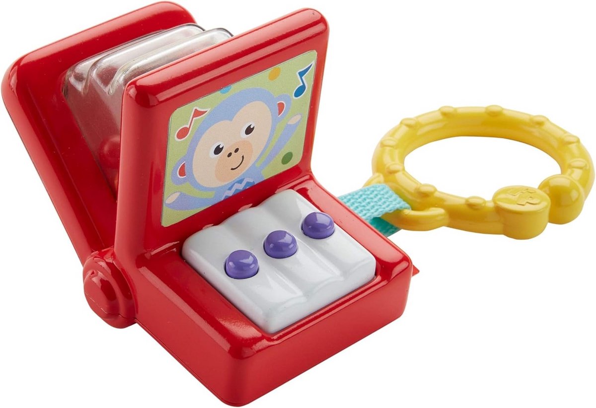 Baby Accordeon Muziekspeelgoed met Rammelaar en Bijtring - Sensorisch Speelgoed voor Peuters