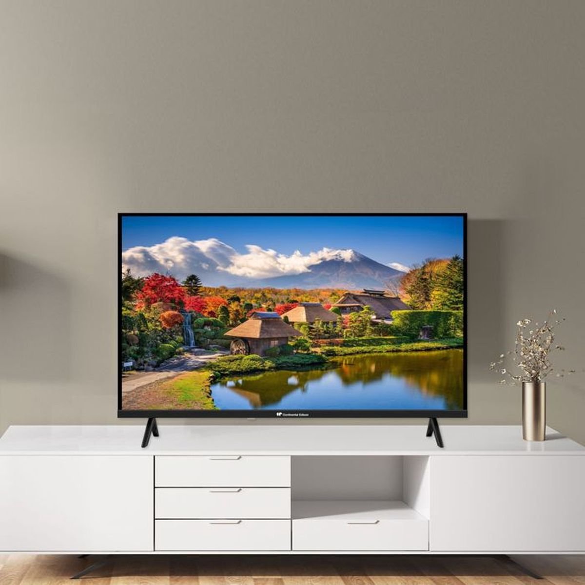 HD CONTINENTAL EDISON 32" LED TV met 2x HDMI en 2x USB - afbeelding 3