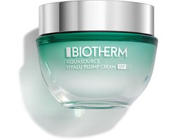 Biotherm Aquasource Hyalu Plump Gel SPF30 – Hydraterende Gezichtscrème Voor Vrouwen met UV-bescherming - Hyaluronzuur - Niacinamide - 50ml