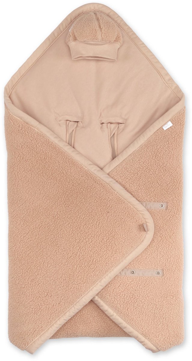 BEMINI Voetenzak - Biside 0-12m - Knusse teddy - Natural van Bemini — afbeelding 5