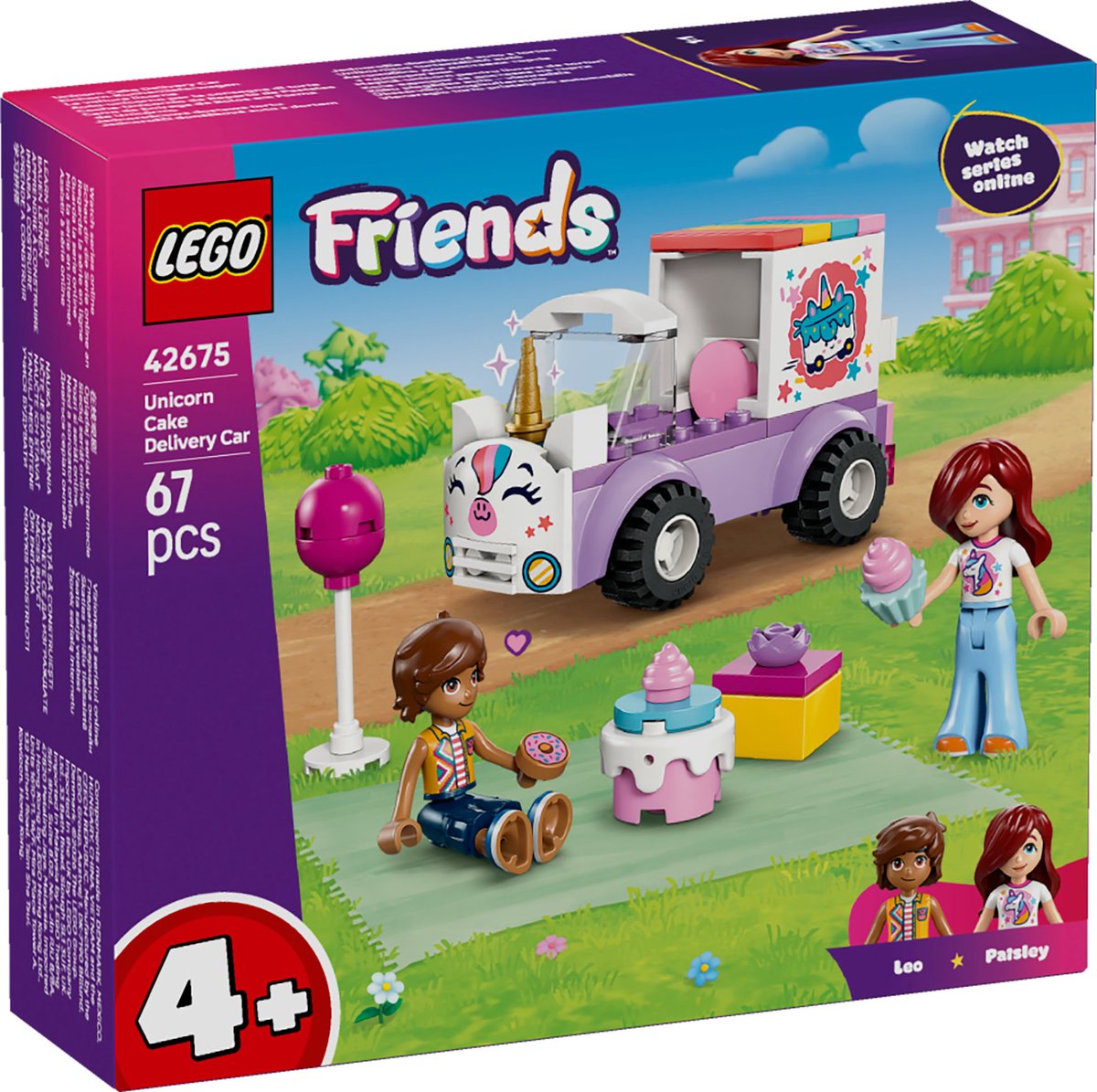 LEGO - Friends 42675 - Eenhoorn Taartenbezorgauto — afbeelding 10