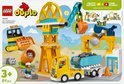 LEGO Duplo 10476 speelgoed: gele kraan, vrachtwagen, betonmixer.