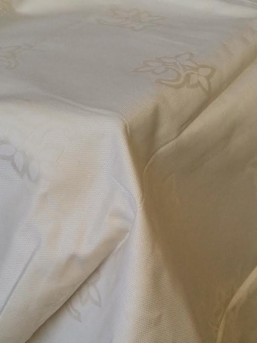 Damast Tafelkleed De Witte Lietaer, Midi Champagne, 180 x 140cm