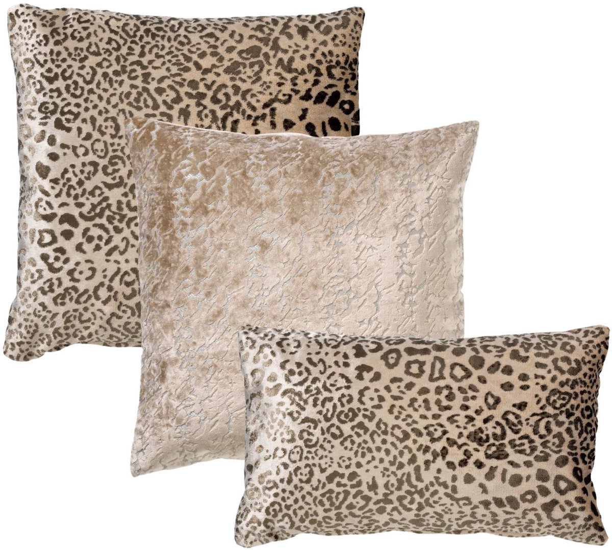 Hoii KUSSENSET | 3-delig | beige | Hoii | inclusief veren binnenkussens