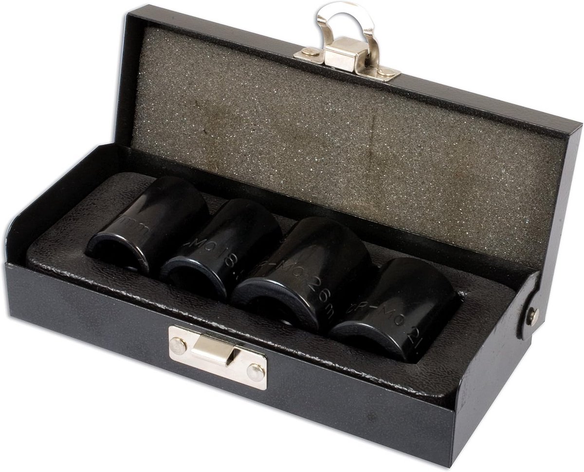 Universele Nood Sleutelset voor Wielbouten en Moeren - 4-Delig