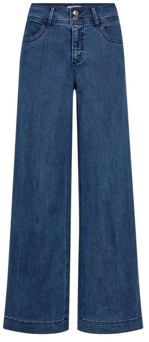 Freequent Jeans Fqlopez Jeans 205312 Medium Blue Denim Dames Maat - W29 X L32