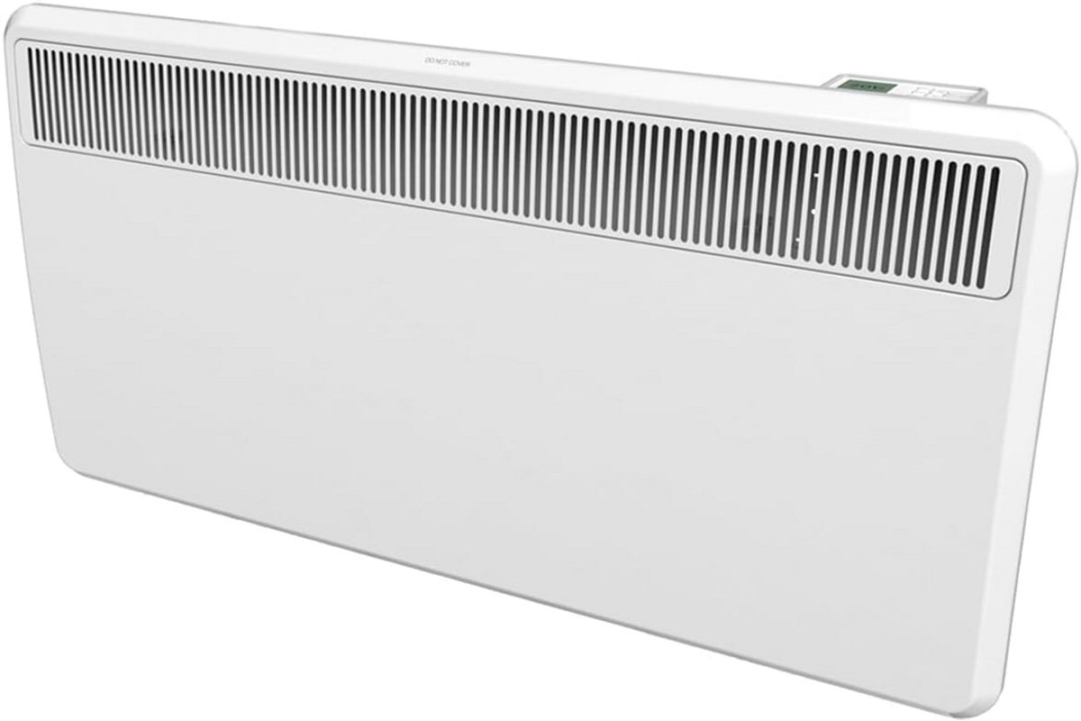 Elektrische Wandconvector met Programmeerbare Thermostaat en Energiebesparing - Wit