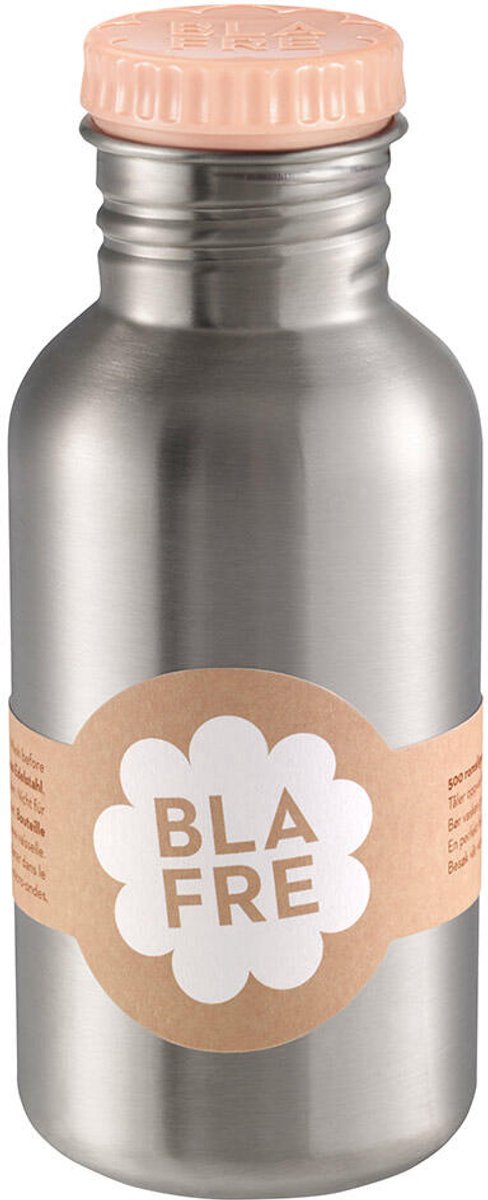Stalen Drinkfles 500ml Peach | Blafre