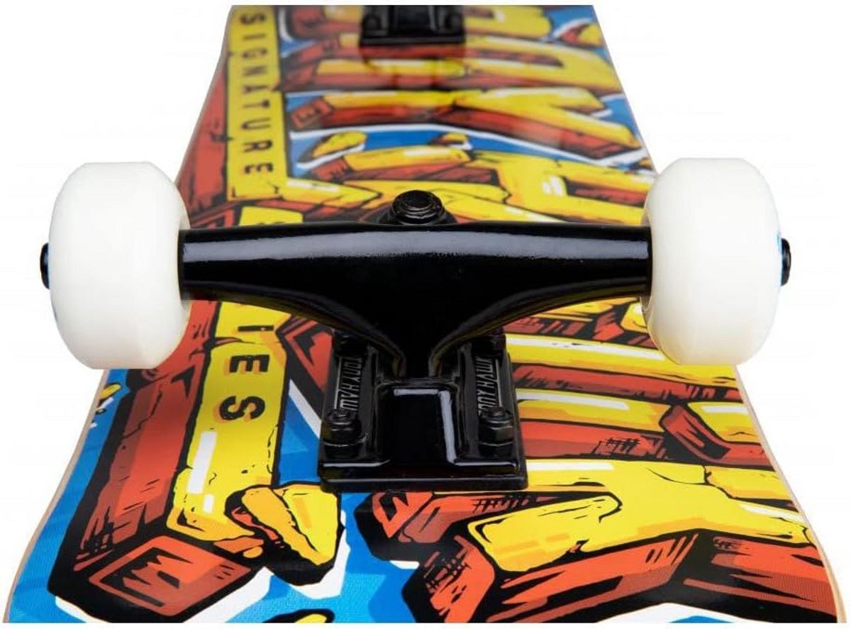 Compleet Skateboard 31 Inch Hardrock Esdoorn Hout ABEC 5 Lagers