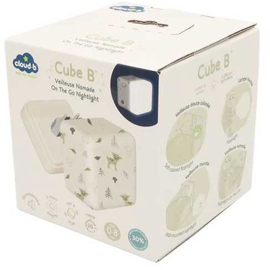 Cloud B Nachtlampje Cube B Forest van Merkloos — afbeelding 2